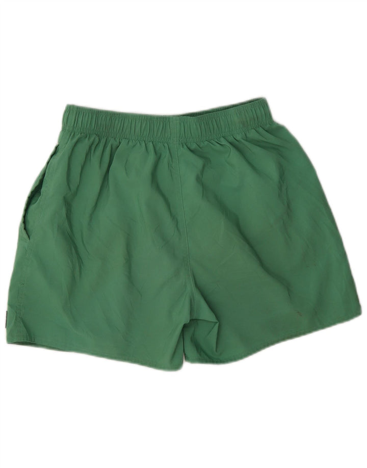 Shorts esportivos masculinos Adidas pequeno poliéster verde
