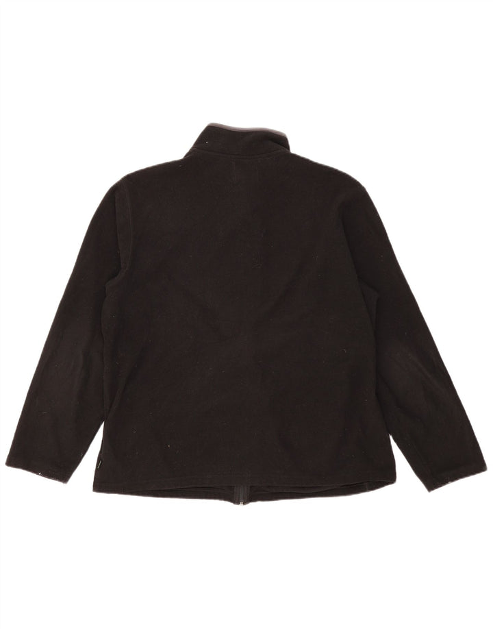 Jaqueta de lã masculina Marks & Spencer Reino Unido 40 grande poliéster preto