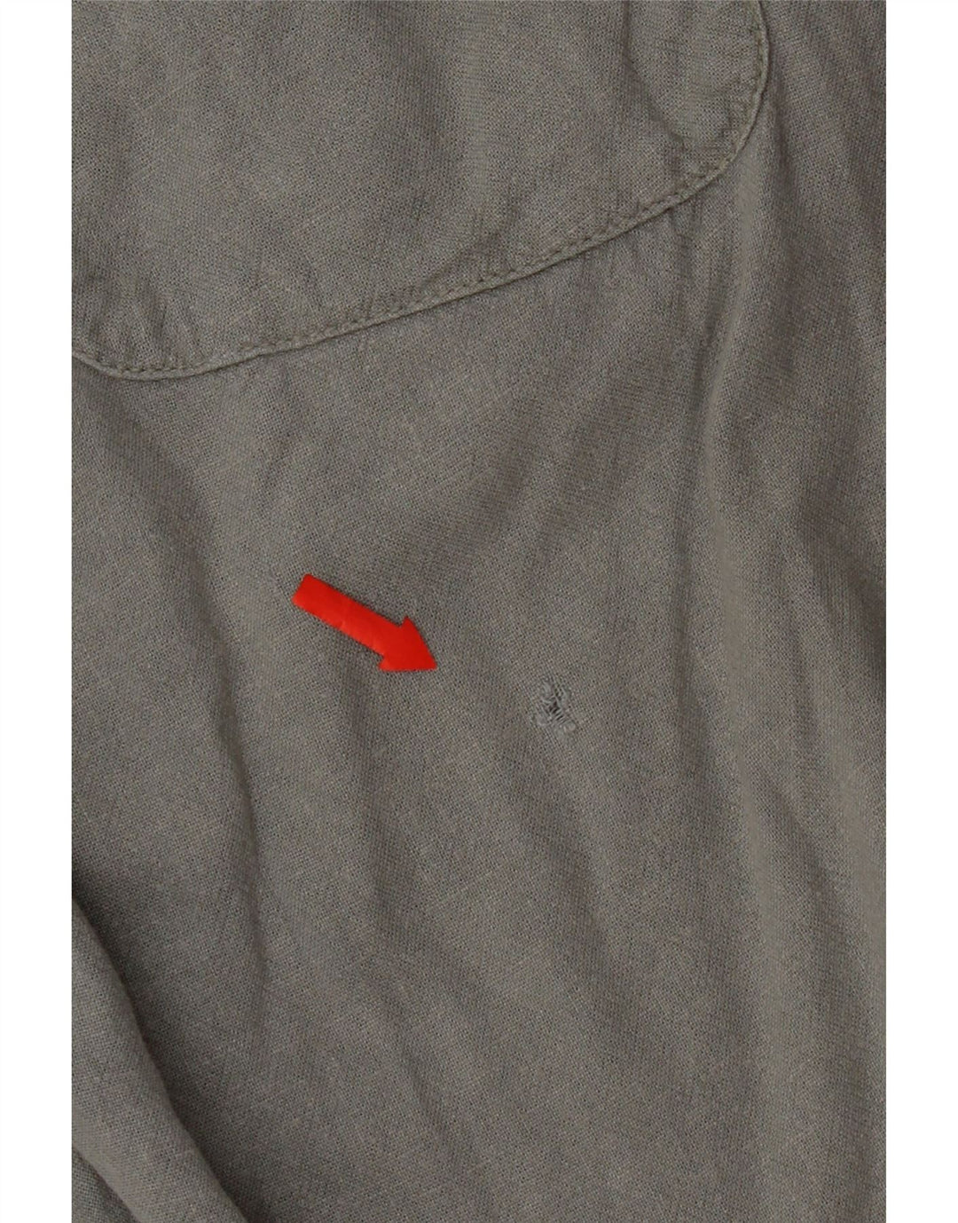 Calça jogger feminina Zara Chino médio W30 L27 cinza viscose