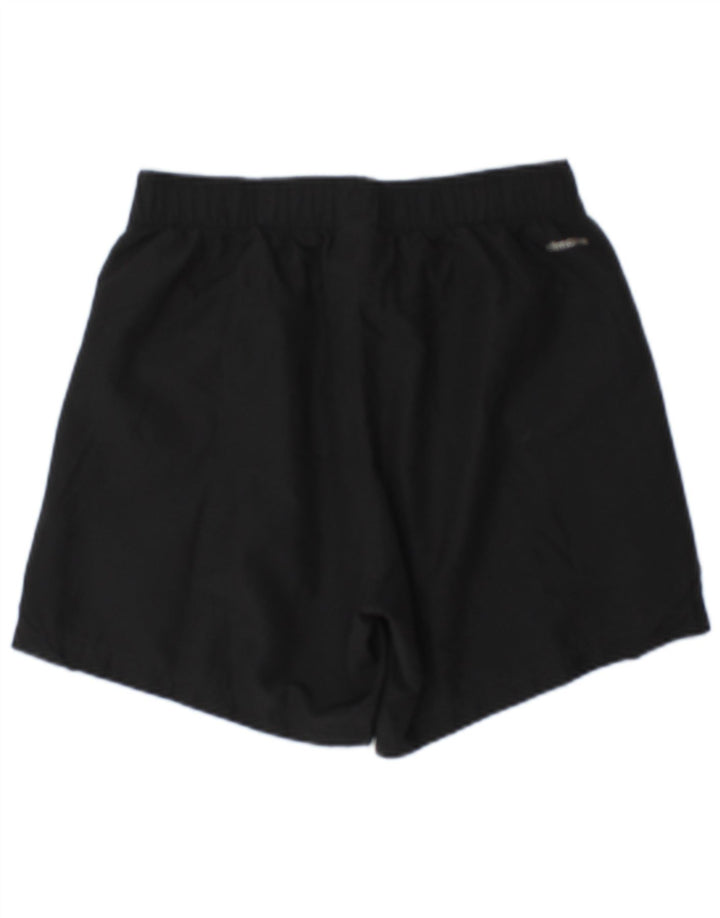 Adidas Womens Climalite Sport Shorts UK 10 Pequeno Poliéster Preto