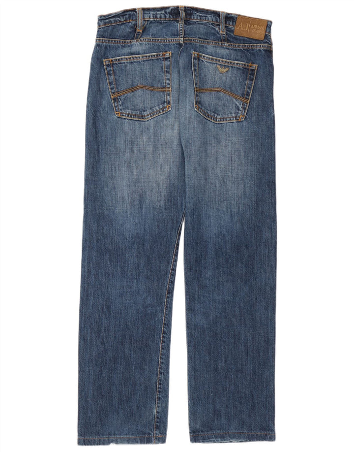 Jeans retos femininos Armani W32 L29 azul
