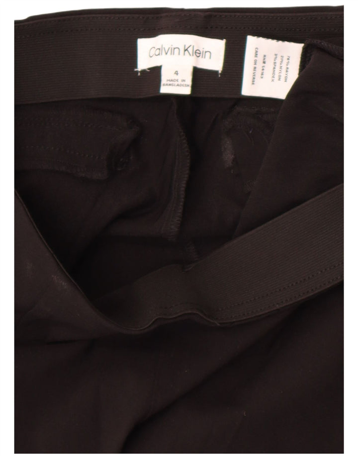Calça legging feminina Calvin Klein US 4 pequena rayon preta