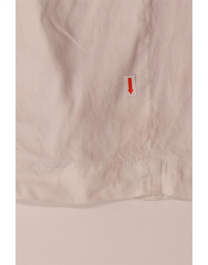 Vestido bainha feminino ARMANI JEANS EUA 8 médio branco