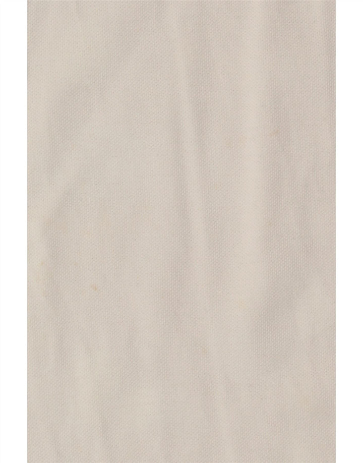 LEVI'S Mens Slim Fit Polo Shirt XL White Vintage Levi's and Second-Hand Levi's from Messina Hembry 