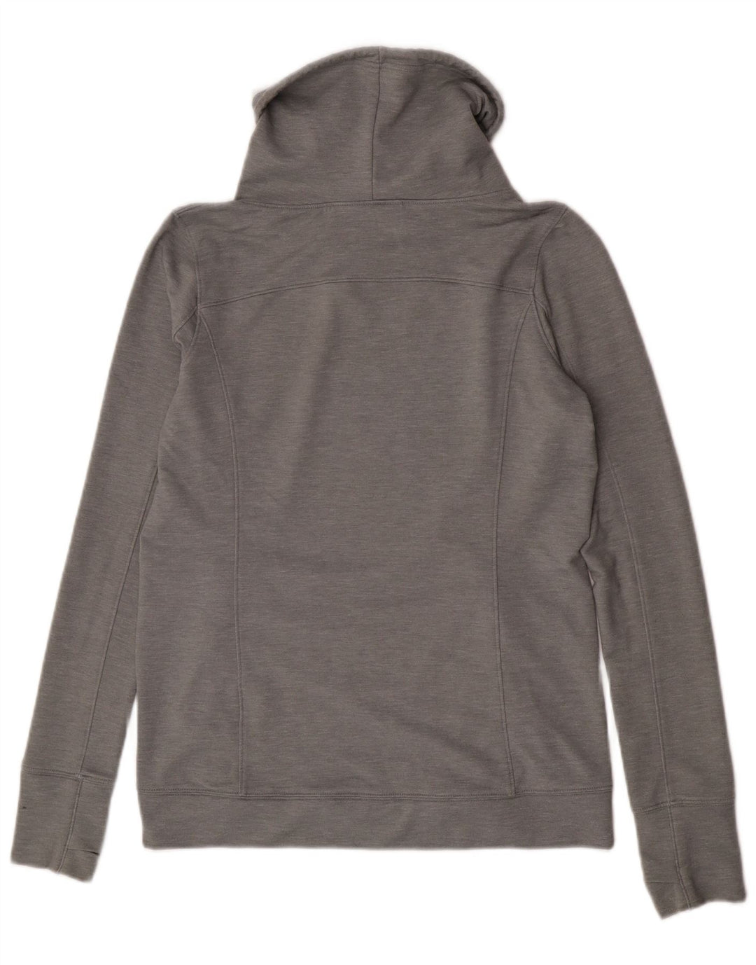 Suéter feminino Under Armour com gola redonda e gola alta UK 14 cinza médio manchado