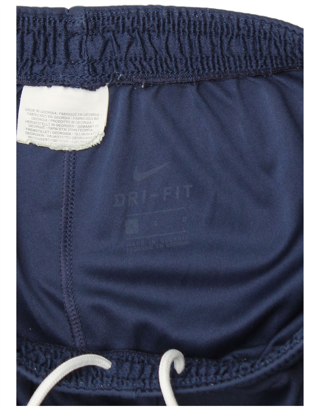 Shorts esportivos masculinos Nike Dri Fit grandes azul marinho