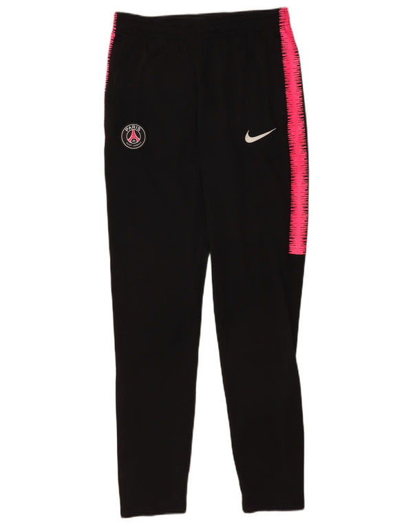 Nike Womens Paris Saint-Germain Calças de treino UK 10 Small Black