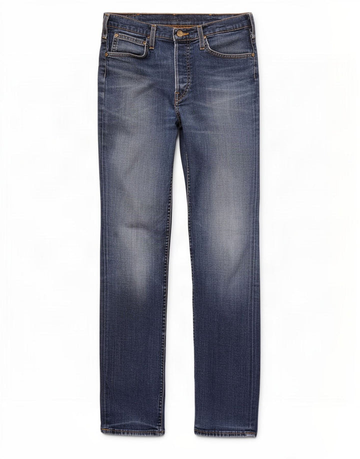Lee Womens Jegger Slim Jeans W31 L34 Azul Algodão