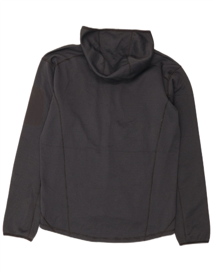 Jaqueta masculina com capuz Berghaus de poliéster médio preto