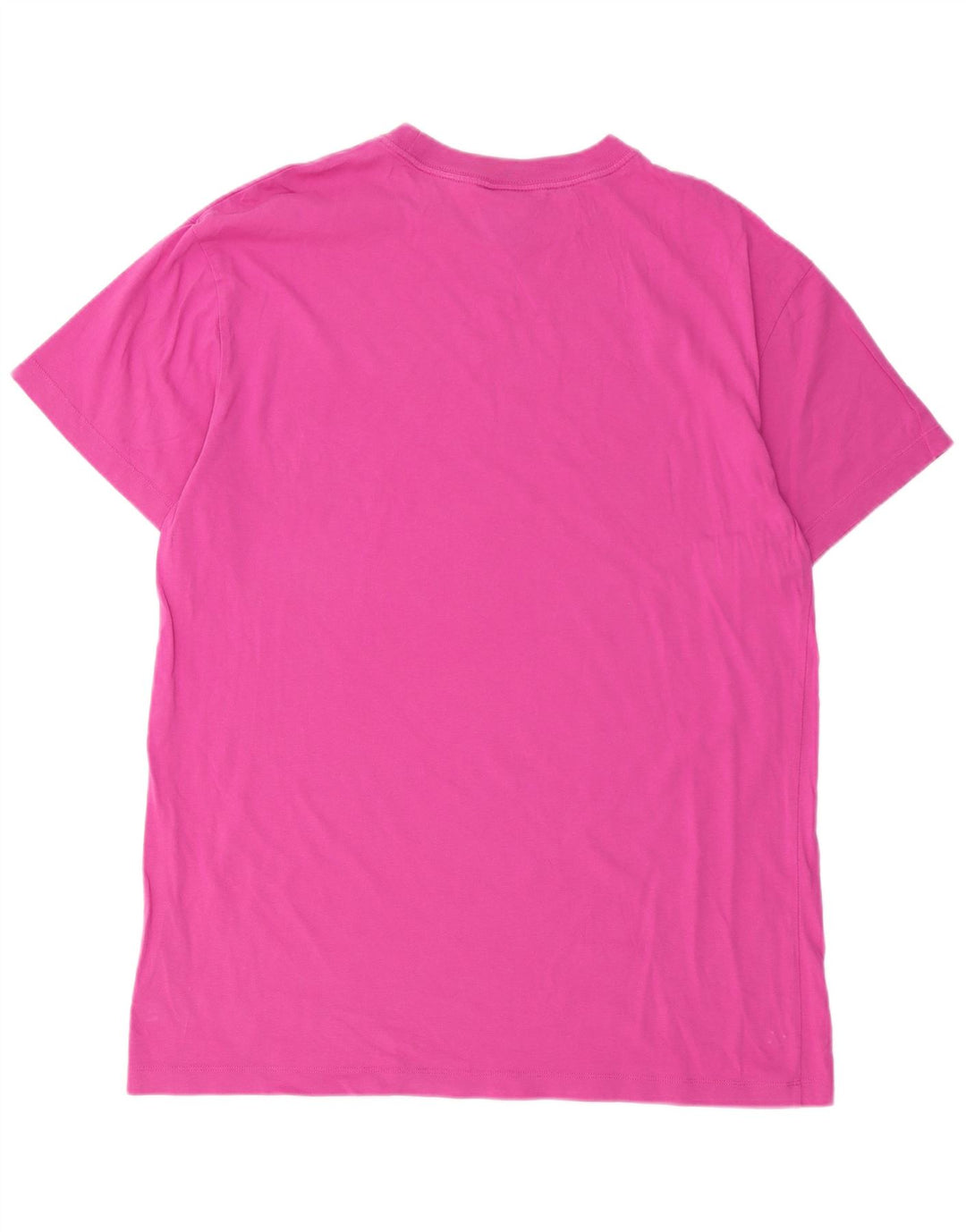 Camiseta masculina NIKE Top grande de algodão rosa