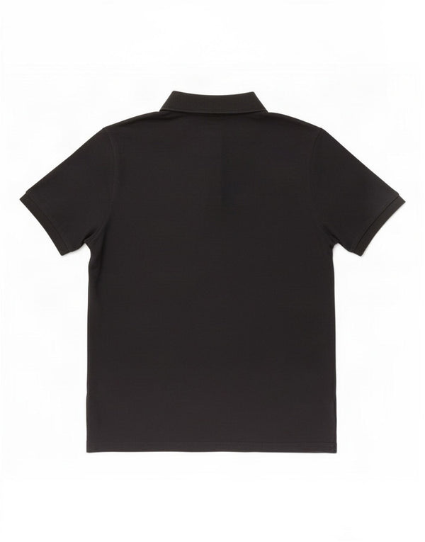 Camisa polo masculina Fila grande algodão preto