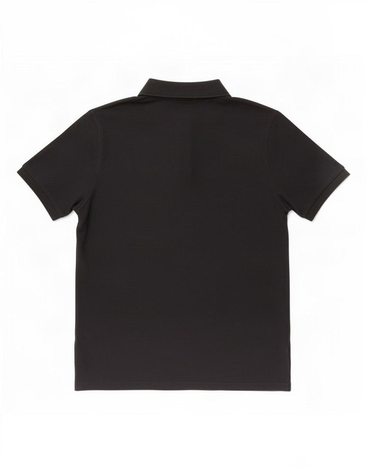 Camisa polo masculina Fila grande algodão preto