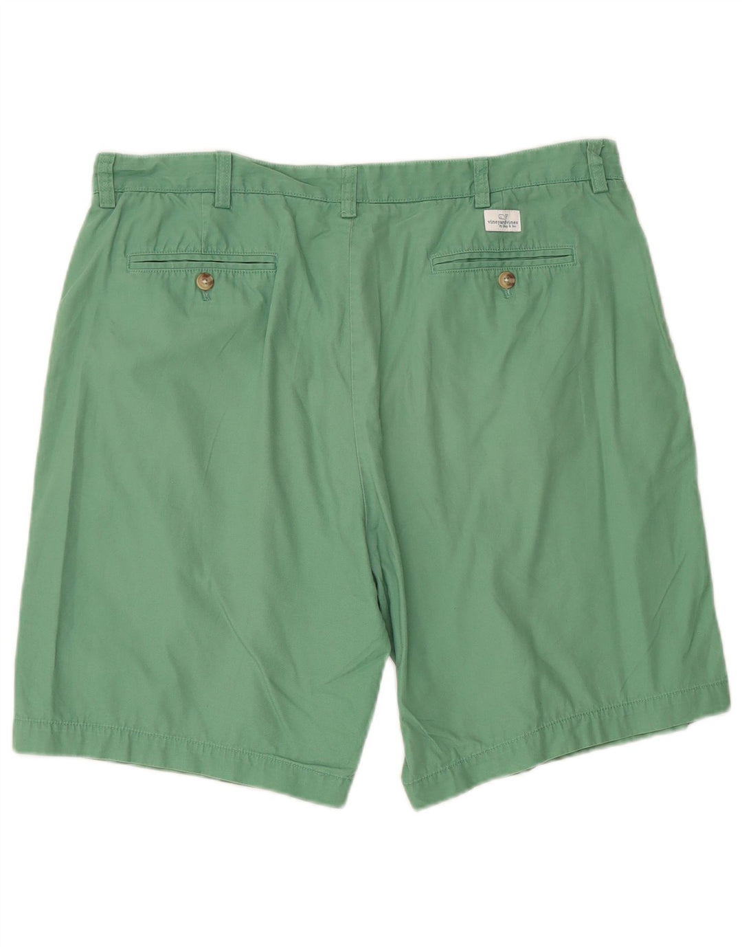 VINEYARD VINES Mens Chino Shorts W38 XL Algodão Verde