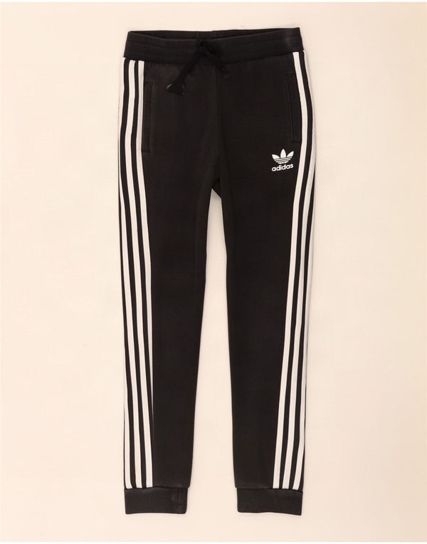 Adidas Boys Calças de treino Joggers 8-9 anos Algodão preto