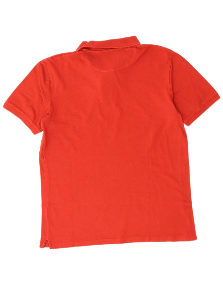 Camisa polo masculina TIMBERLAND Slim Fit médio algodão vermelho