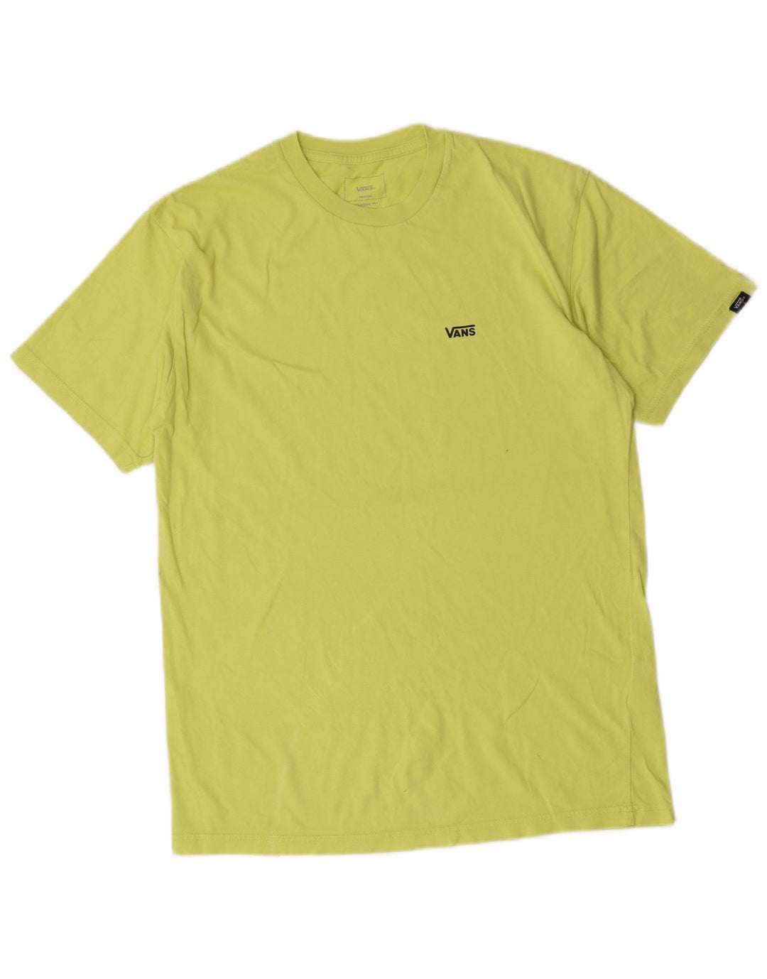 Camiseta Vans Masculina Classic Fit Top Médio Algodão Verde