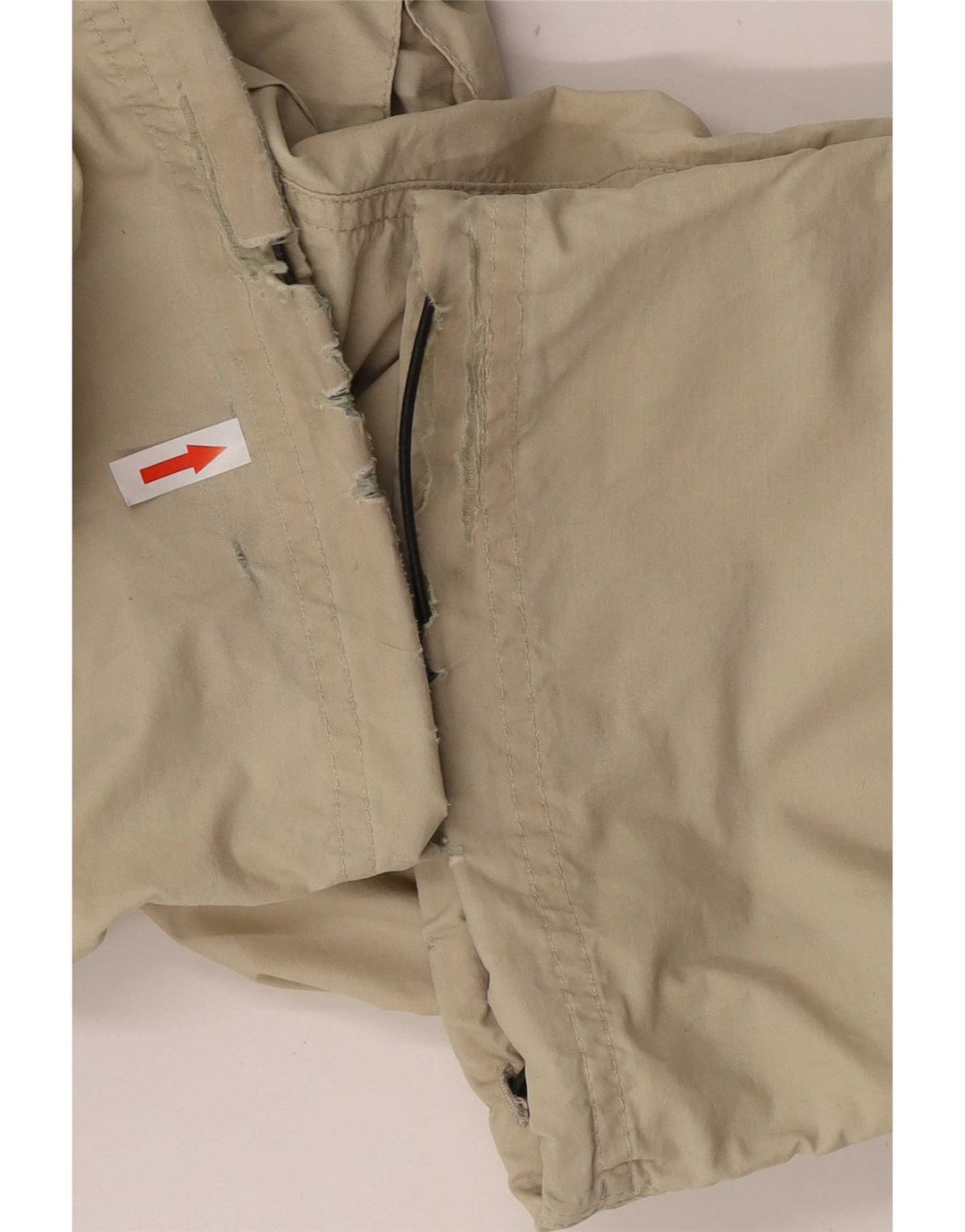 Calça cargo reta masculina Marks & Spencer W36 L31 algodão bege