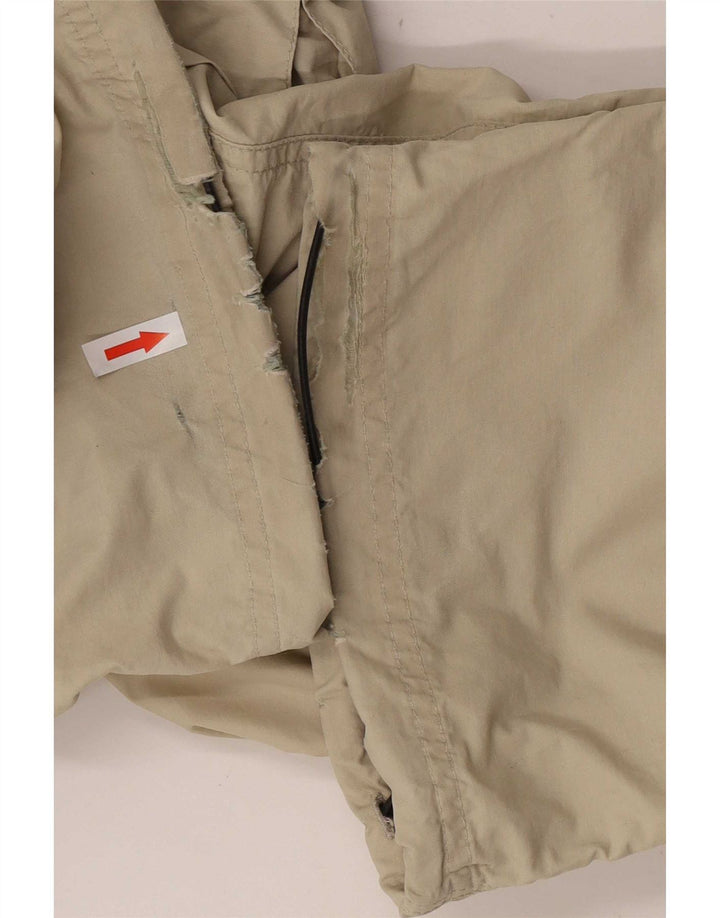 Calça cargo reta masculina Marks & Spencer W36 L31 algodão bege