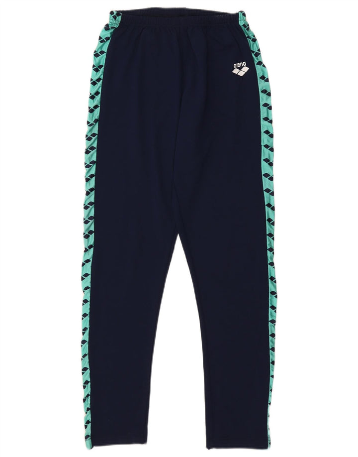 Arena Leggings Femininas Graphic IT 46 Grande Azul Marinho Colourblock Poliamida