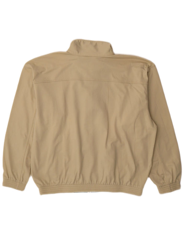 Jaqueta masculina Champion Loose Fit de poliéster bege médio