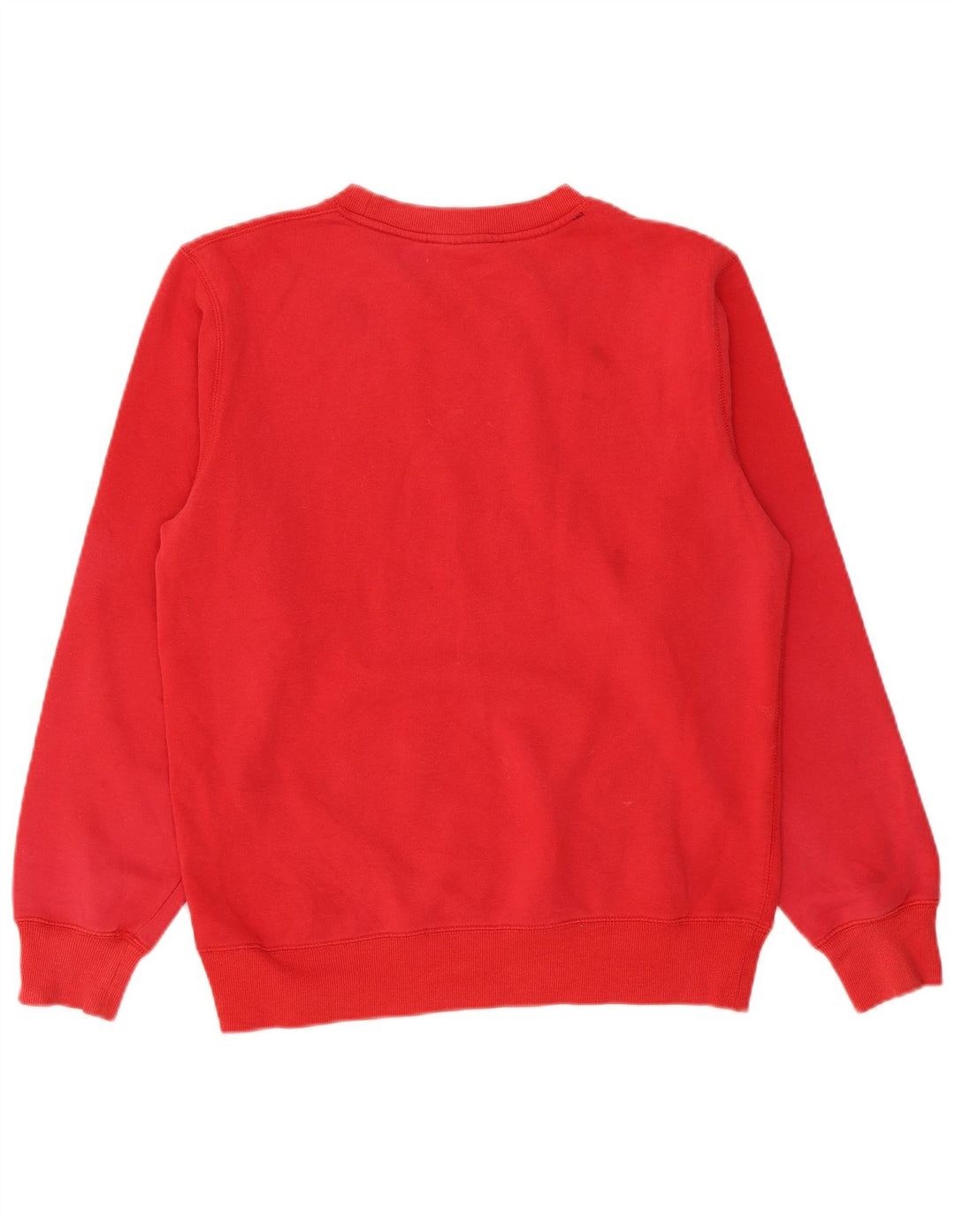 Champion masculino gráfico moletom jumper pequeno algodão vermelho