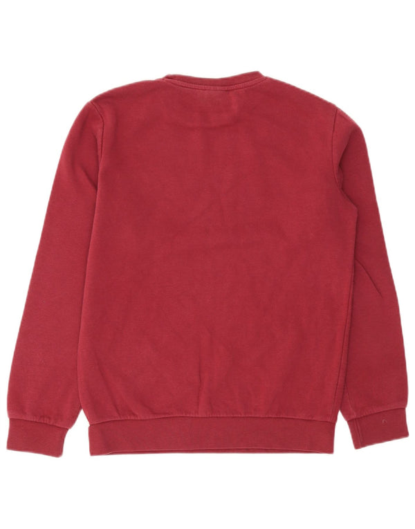 Jumper de moletom gráfico Champion Boys 13-14 anos XL Borgonha