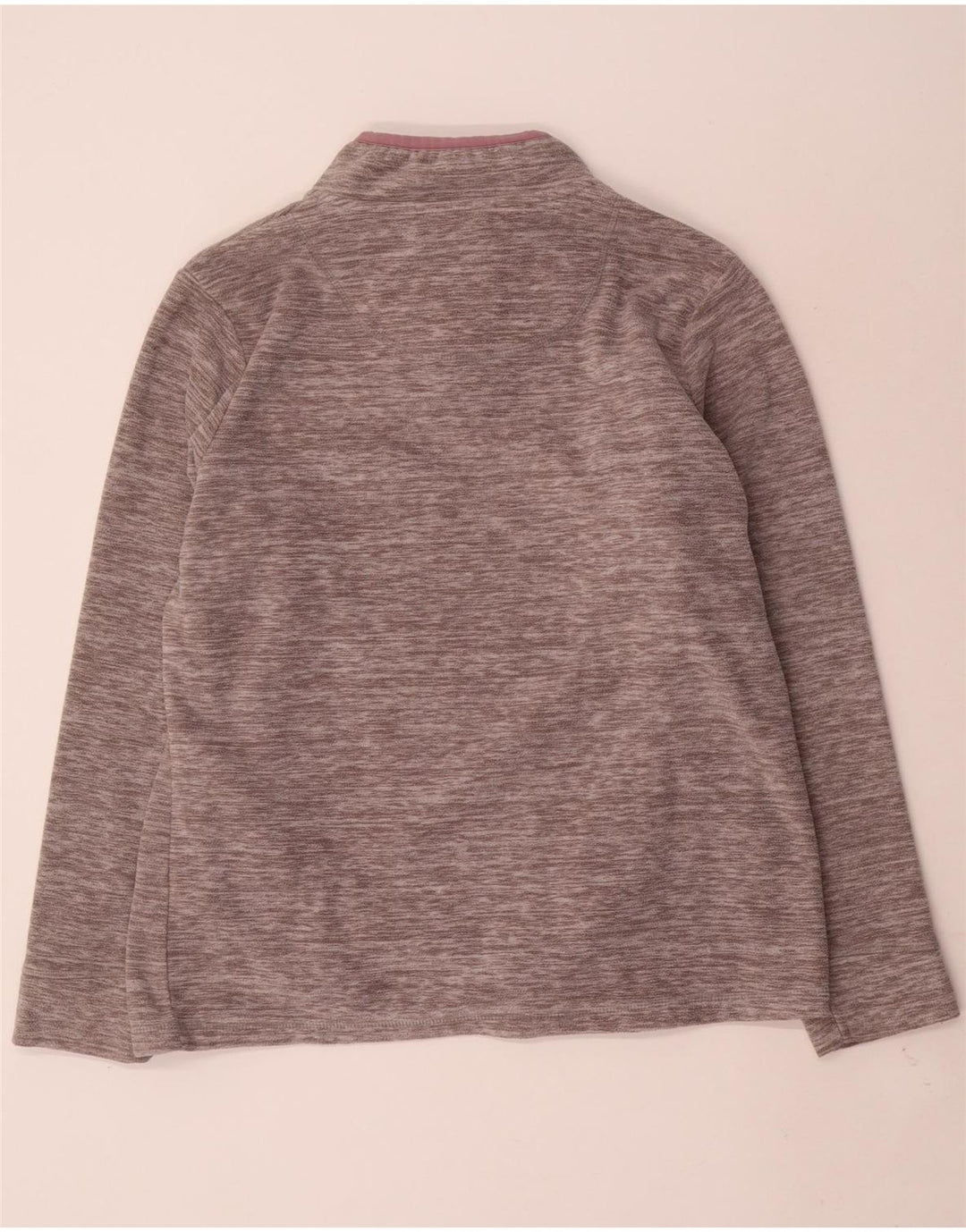 WEIRD FISH Suéter feminino de lã grande tamanho UK 16 grande cinza manchado