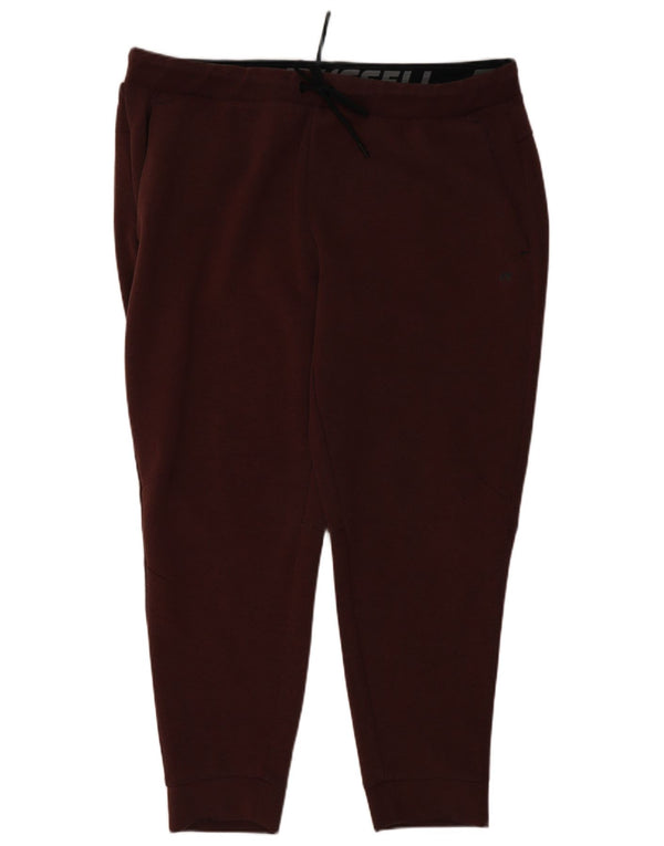 Russell Athletic Mens Calças de treino Joggers XL Borgonha Poliéster