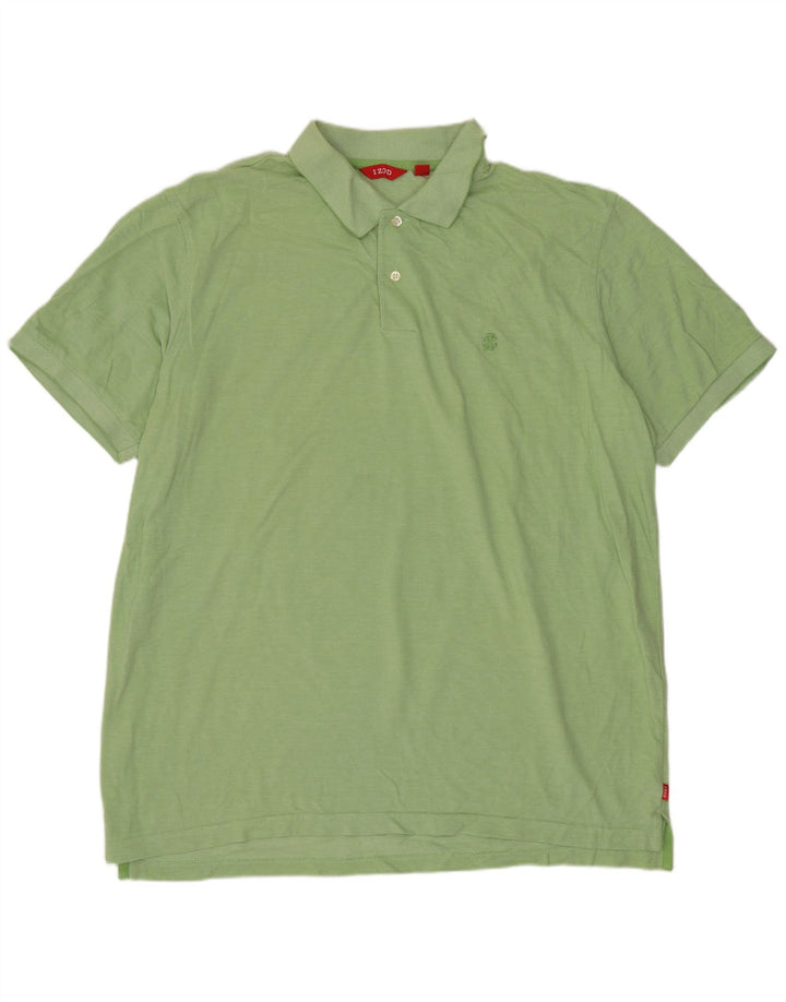 Camisa polo masculina IZOD XL algodão verde