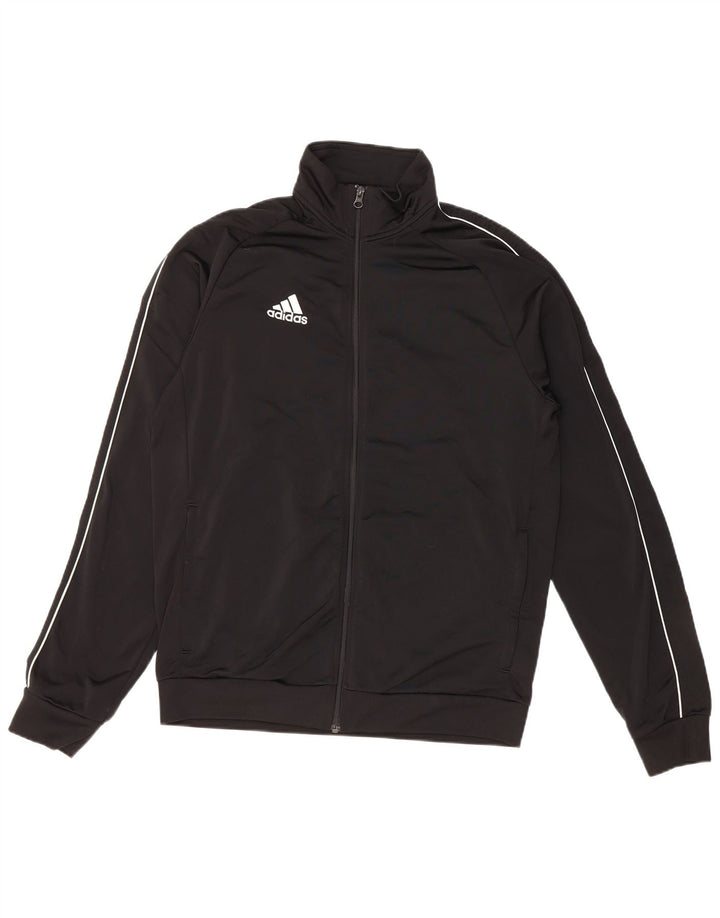 Adidas Mens Treino Top Jaqueta Grande Poliéster Preto