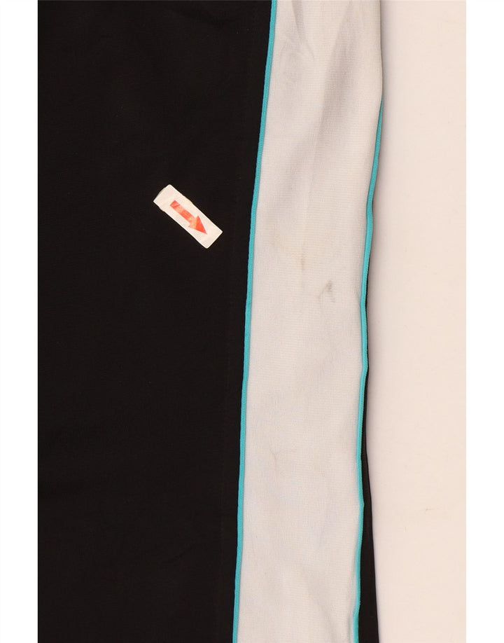 Calça de treino feminina PUMA UK 14 grande preto colorblock poliéster