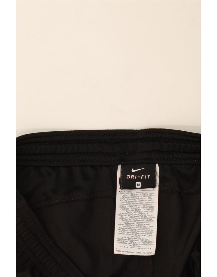 NIKE Masculino Dri Fit Graphic Sport Shorts Médio Preto Poliéster