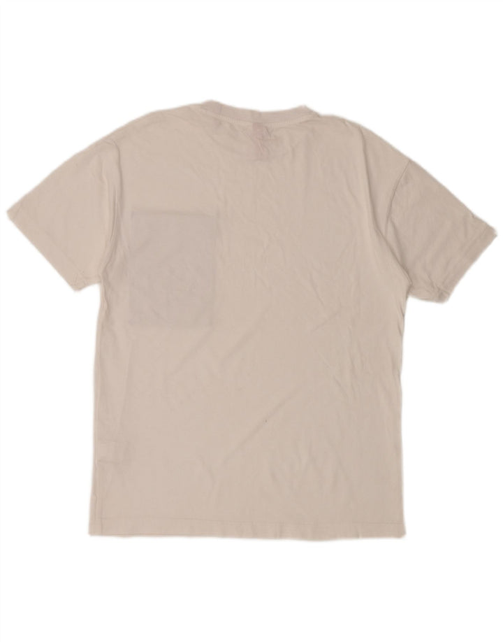 Camiseta masculina KAPPA Top médio algodão branco