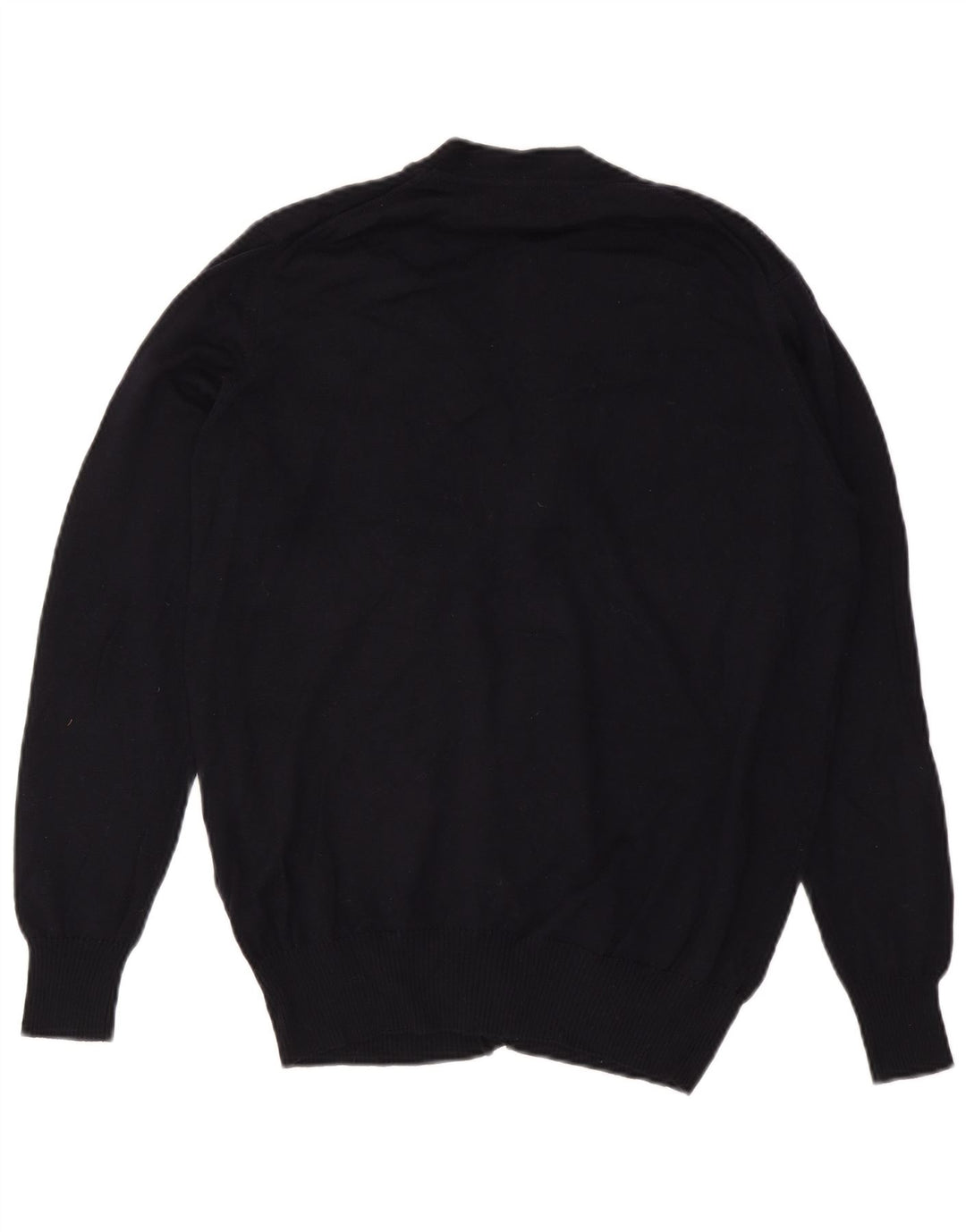 Suéter cardigã masculino Zara XL azul marinho