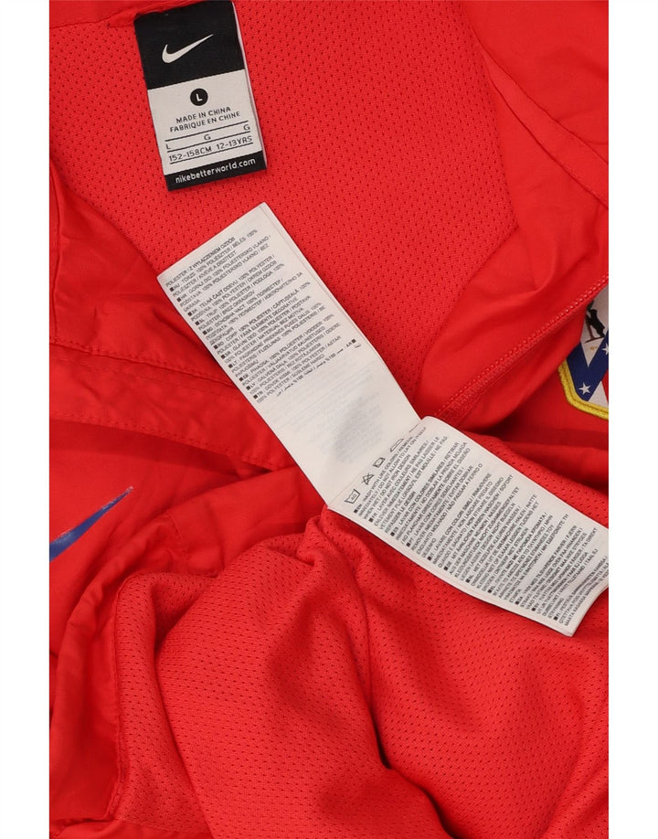 Jaqueta Nike Boys Treino Top 12-13 Anos Grande Poliéster Colorblock Vermelho
