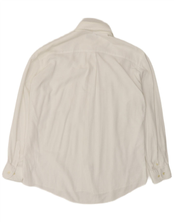 Camisa masculina Trussardi grande branca