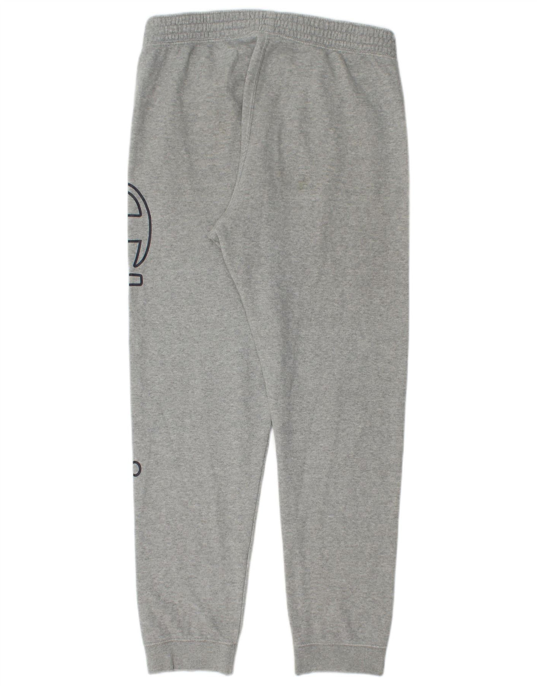 Calça esportiva masculina Champion Graphic Joggers pequena cinza manchada