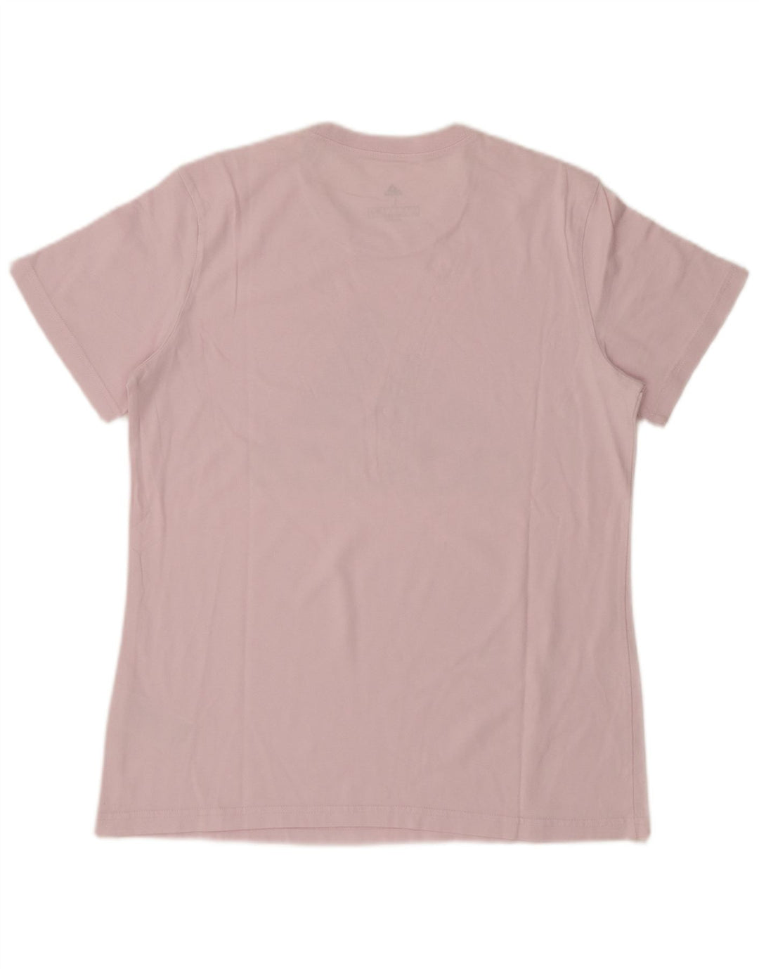 Camiseta feminina ADIDAS com estampa gráfica UK 16/18 grande algodão rosa