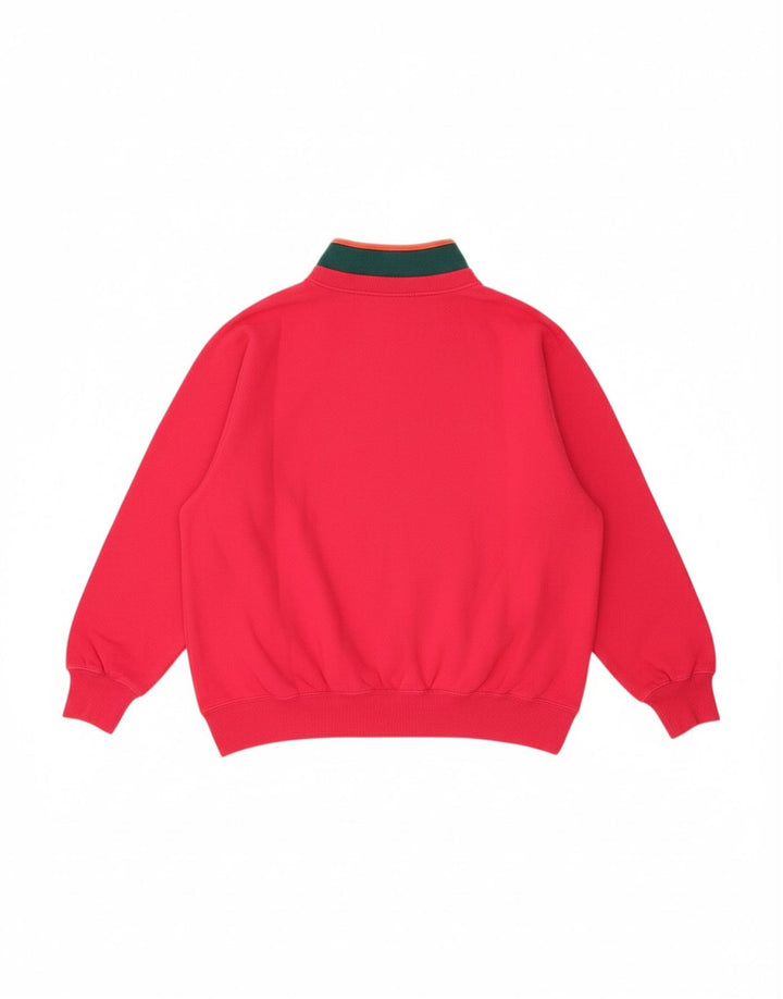 Suéter feminino AMERICAN SYSTEM UK 16 grande bloco colorido rosa