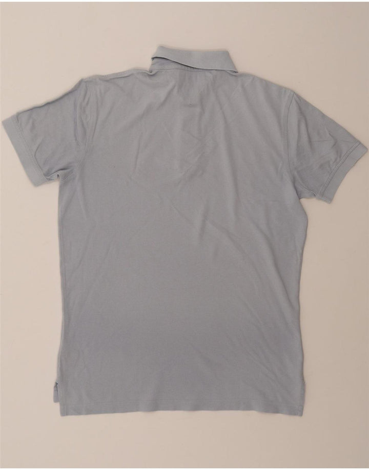 TOMMY HILFIGER Mens Polo Shirt Large Blue Cotton Vintage Tommy Hilfiger and Second-Hand Tommy Hilfiger from Messina Hembry 