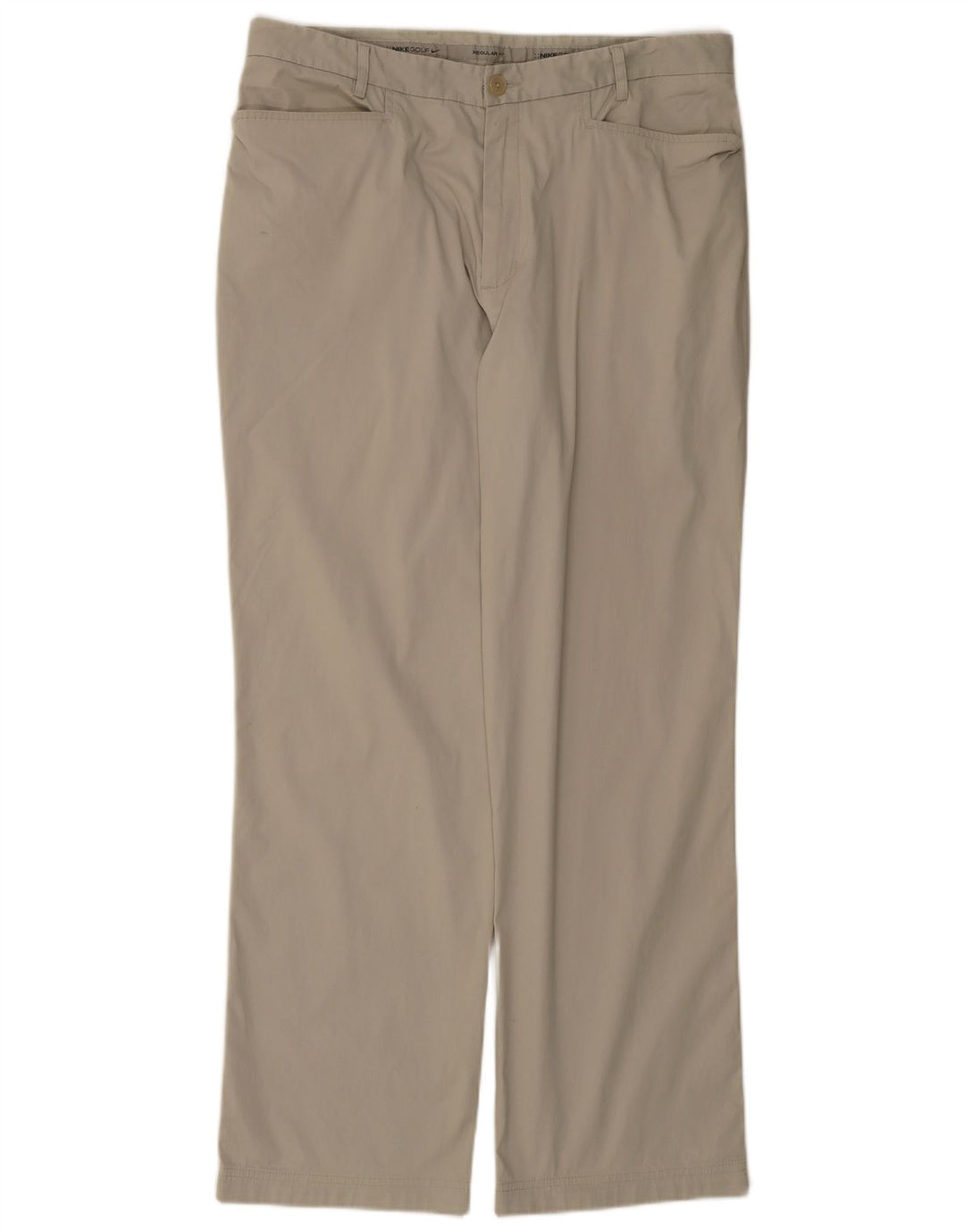 Calça feminina Nike Golf Regular Fit reta casual W36 L32 algodão verde