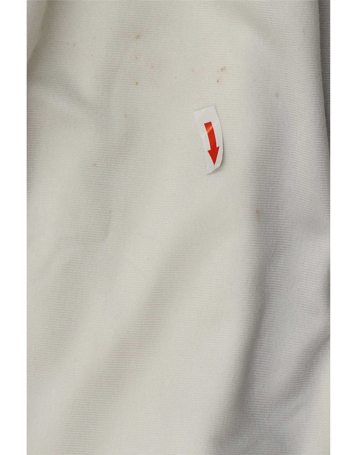 Calça esportiva masculina Champion grande em poliéster colorido branco