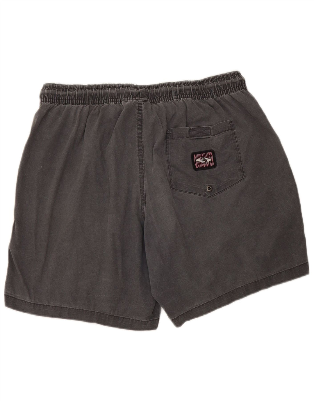Quiksilver Mens Chino Shorts Médio W32 Algodão Cinza