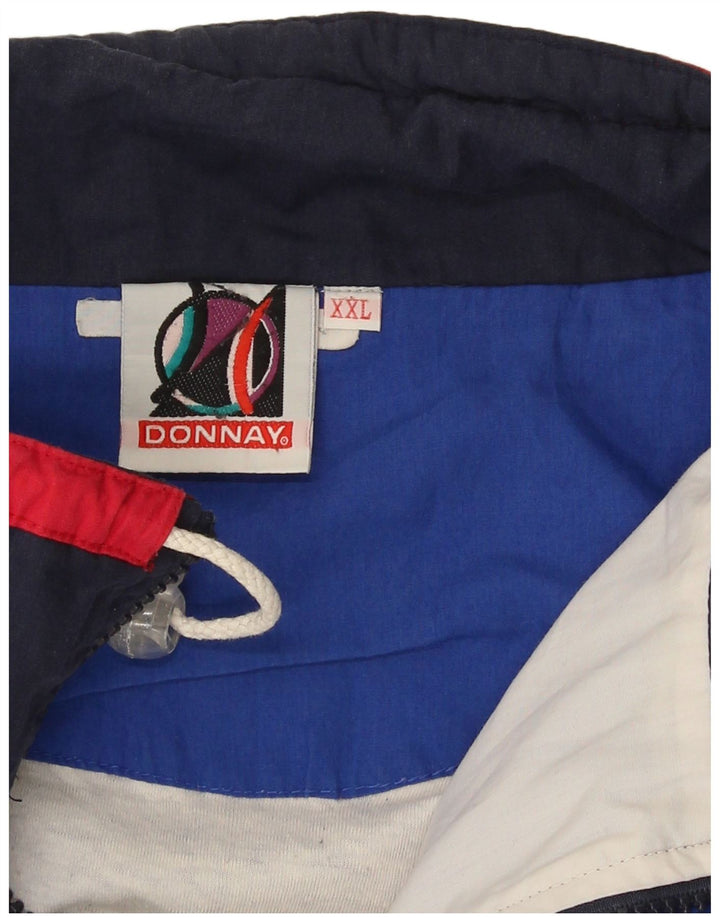 Donnay Mens Treino Top Jaqueta 2XL Azul Colorblock