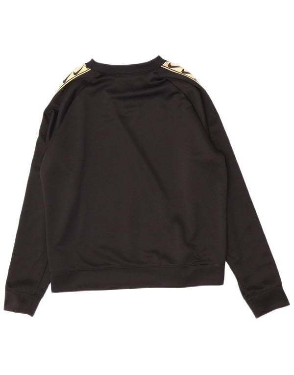 Moletom gráfico feminino Nike Jumper UK 10 pequeno bloco colorido preto