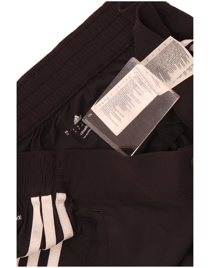 Calça Adidas Climalite Feminina UK 12 Médio Preto Poliéster