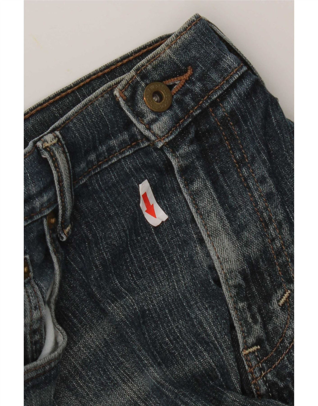 Levi's Masculino 514 Straight Jeans W32 L34 Azul Algodão