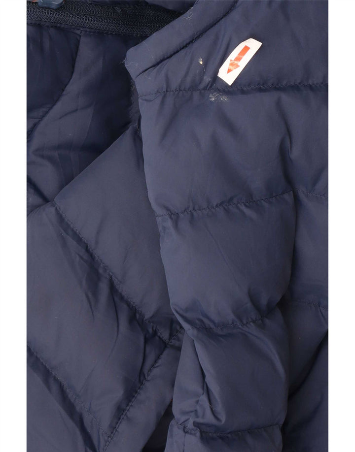 Colete acolchoado masculino Mountain Warehouse UK 38 nylon azul marinho médio