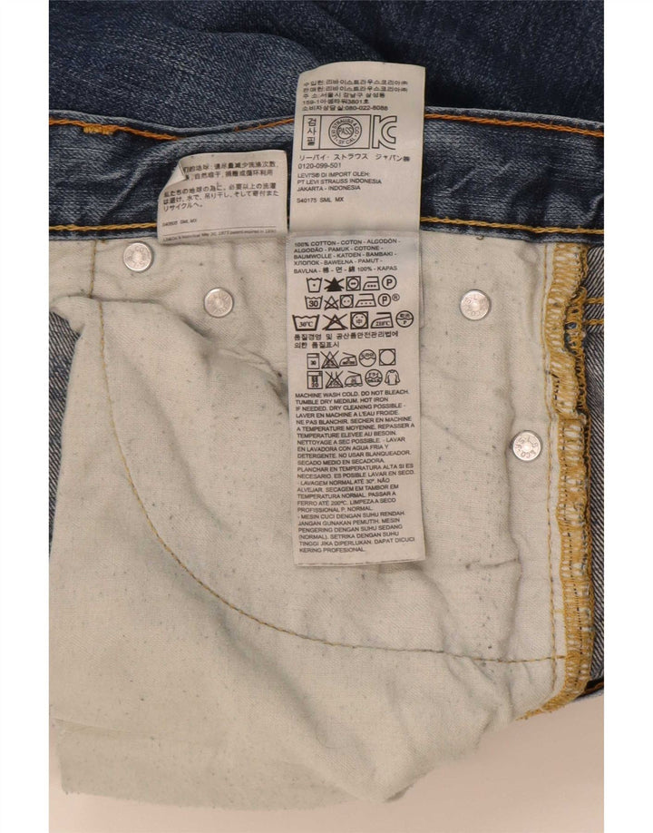 Levi's Masculino 514 Straight Jeans W32 L32 Azul Algodão