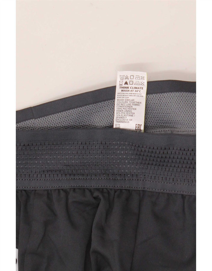 Shorts esportivos masculinos Marks & Spencer grande poliéster cinza